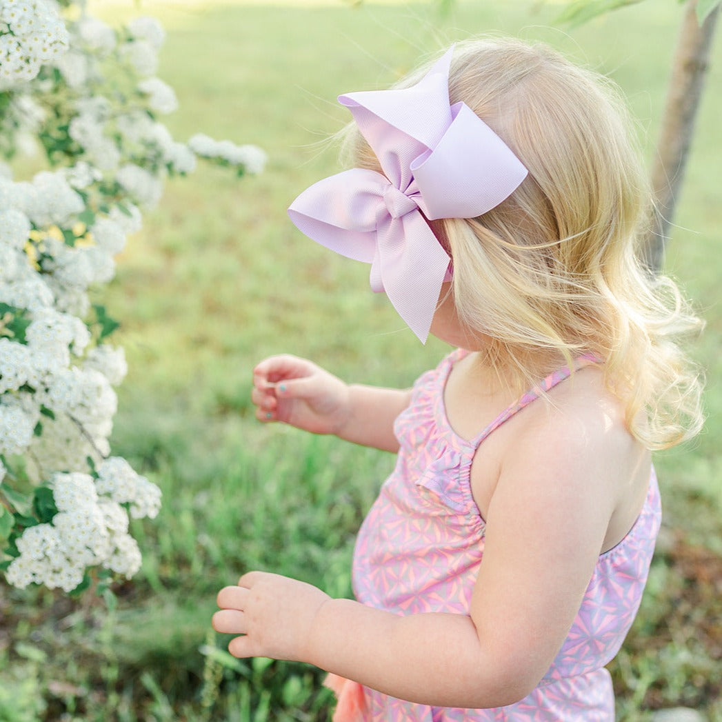 Ribbon Baby Headbands | Bows for Littles Lavender