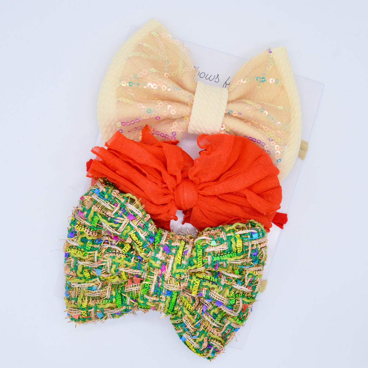 Baby Hair Bow Subscription Nylon Headbands Bows For Littles