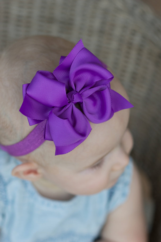 Double Stacked Headbands baby Headbands - Bows For Littles, LLC