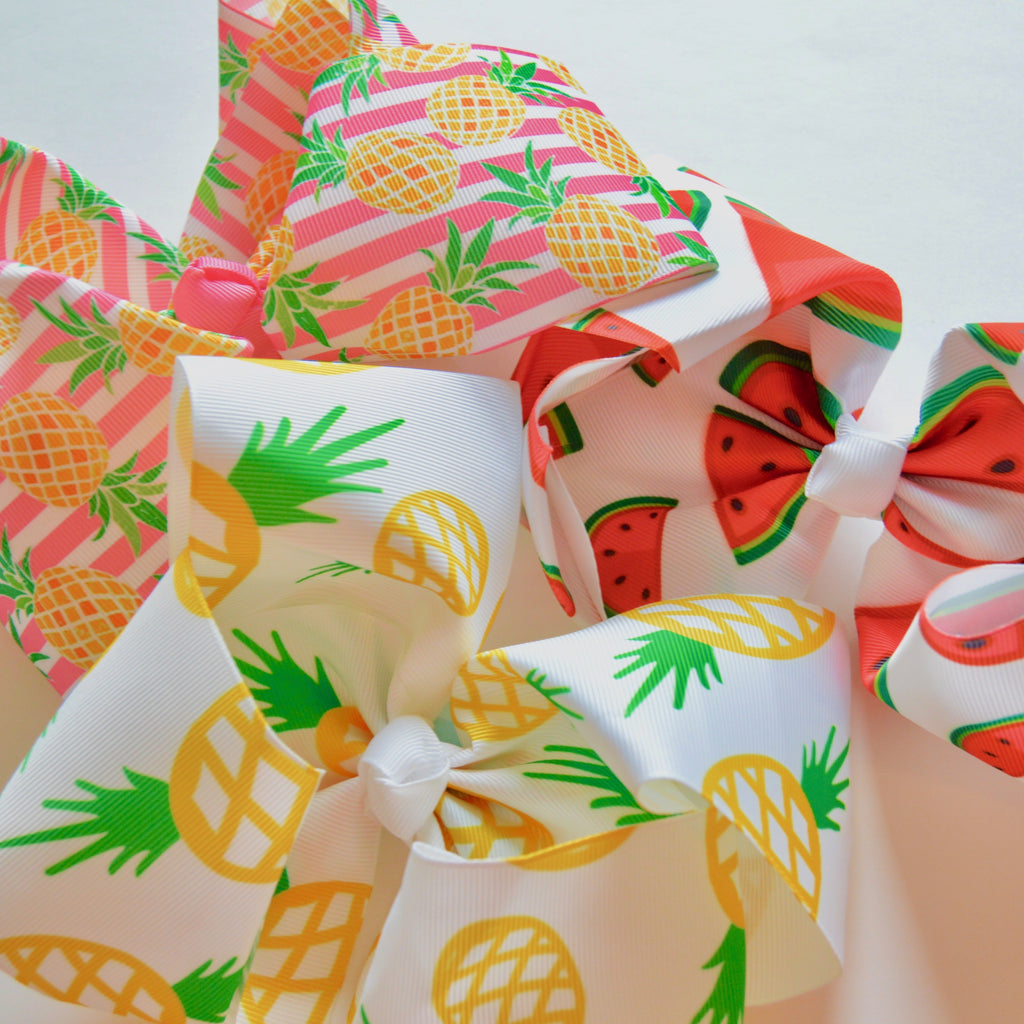 Fruit Bows 6 Inch Bows