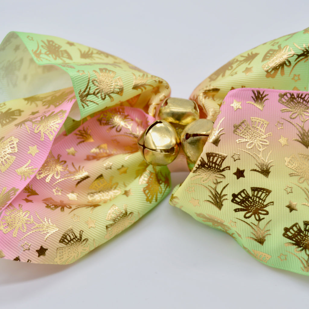 Jingle Bell Holiday Bow
