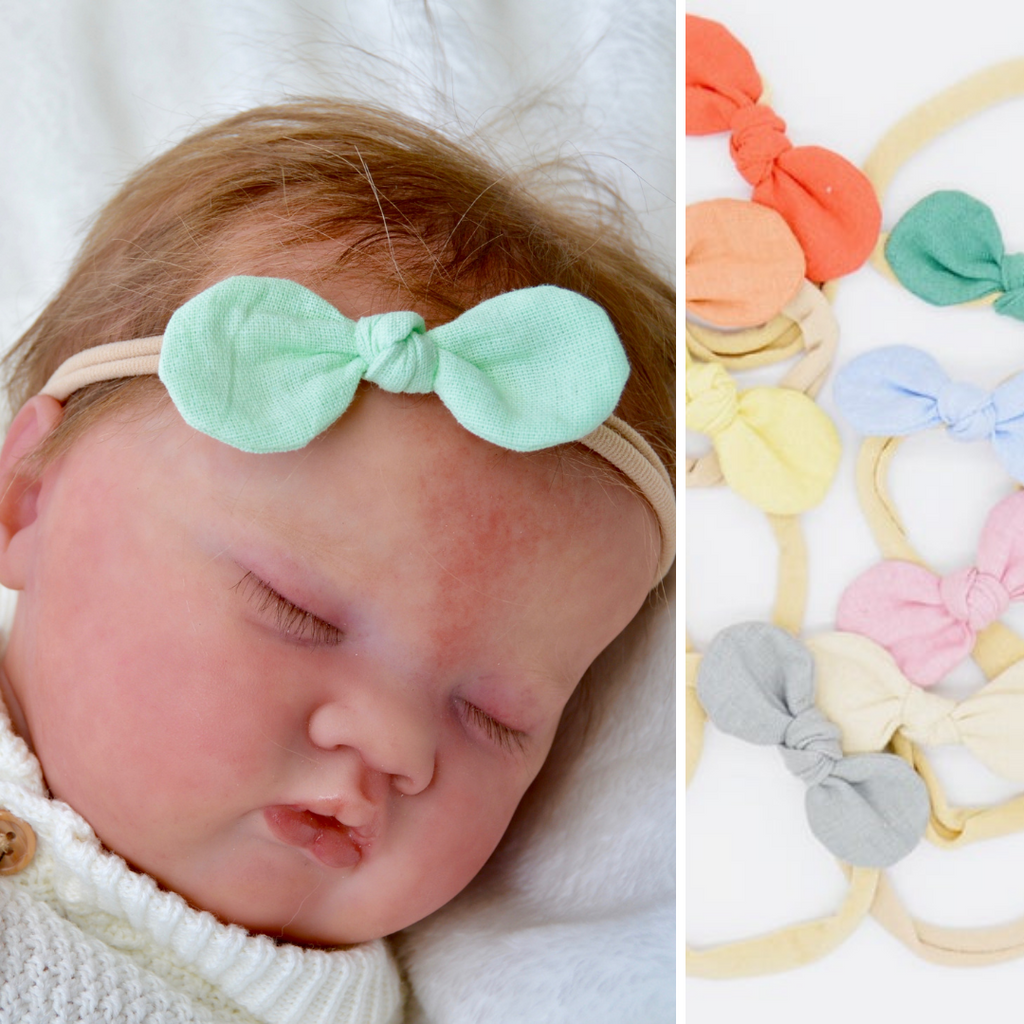 Baby nylon best sale bow headbands